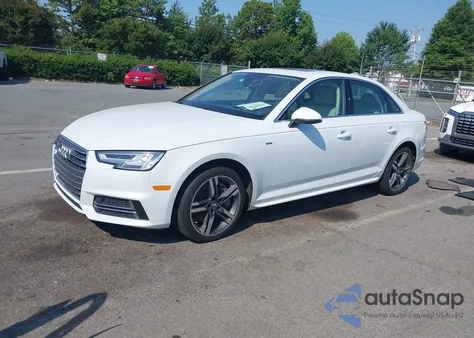 2017 Audi A4 Prestige из США, поврежденный, VIN WAUFNAF49HN036440